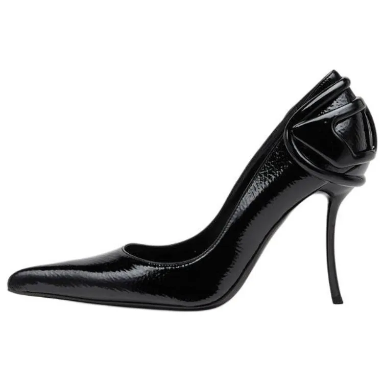 DIESEL Slim Heel High Heels 10.5cm Women's Black