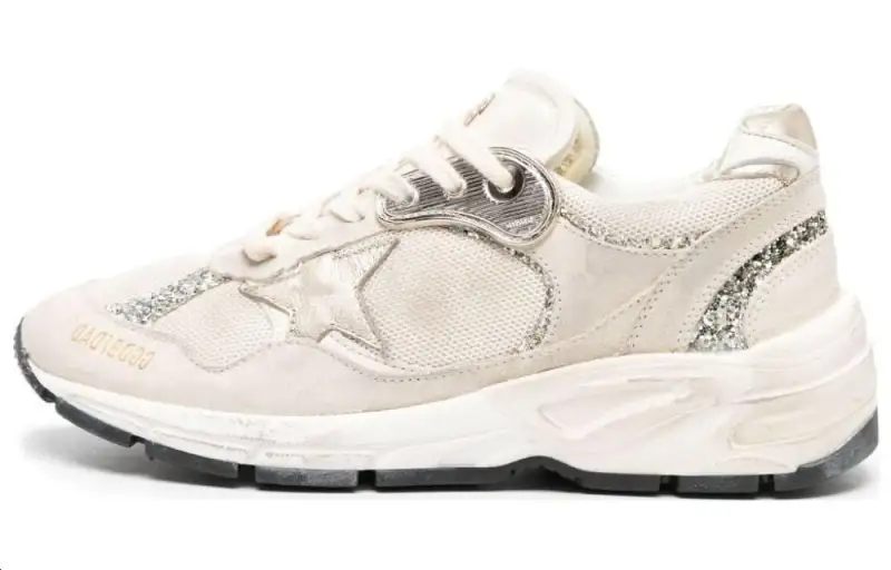 Golden Goose Star-patch Suede Distressed Sneakers