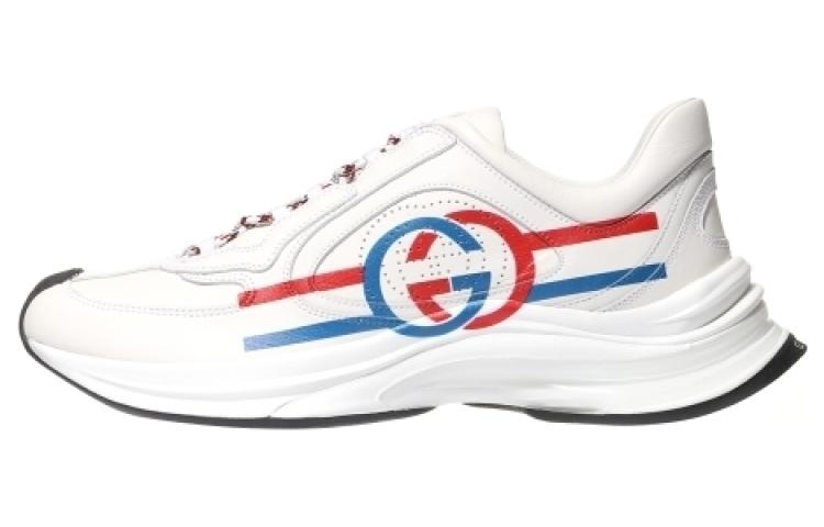 Мужские кеды Gucci Run (белые)