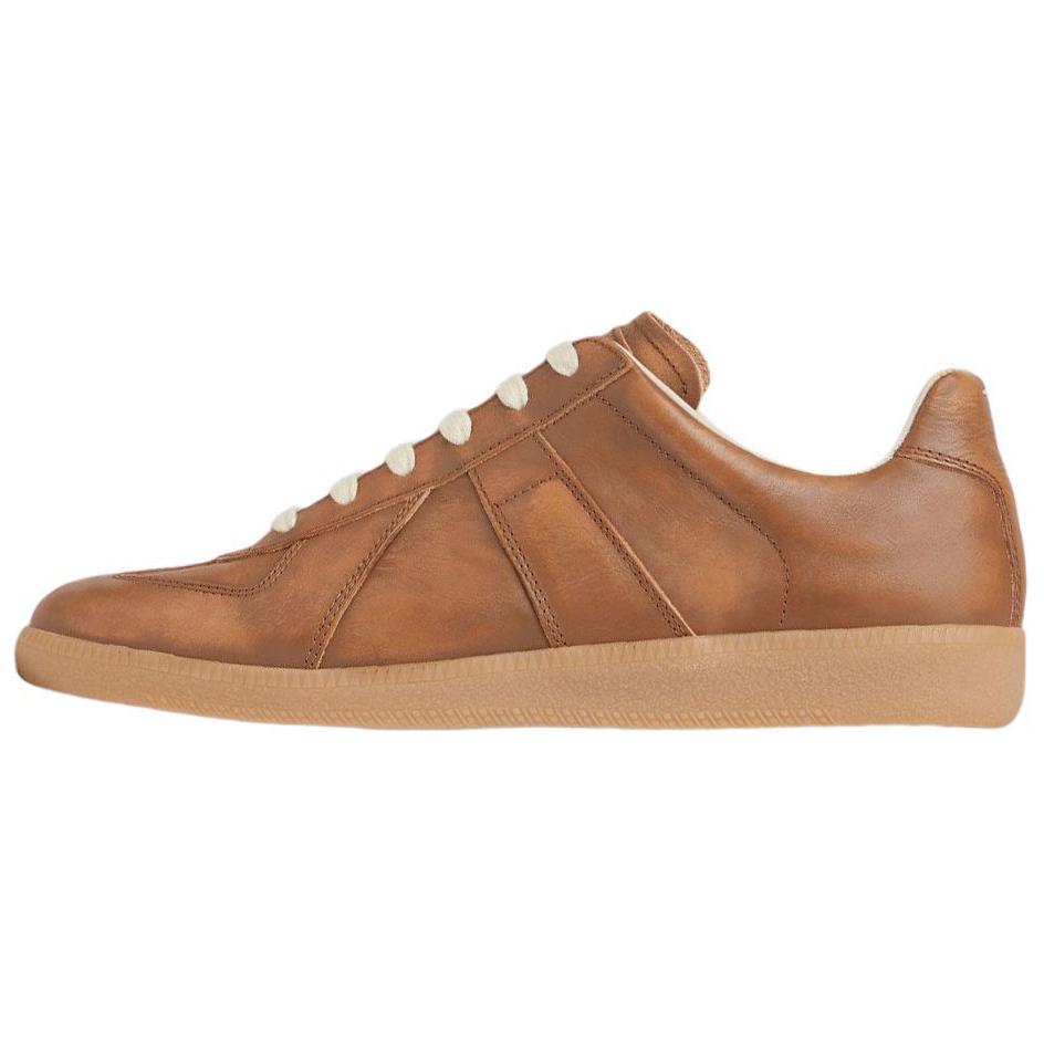 Мужские кеды Maison Margiela Replica (коричневый)