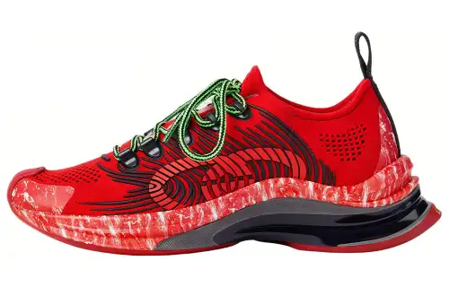 Gucci Wmns Run Sneaker 'Red' Women's