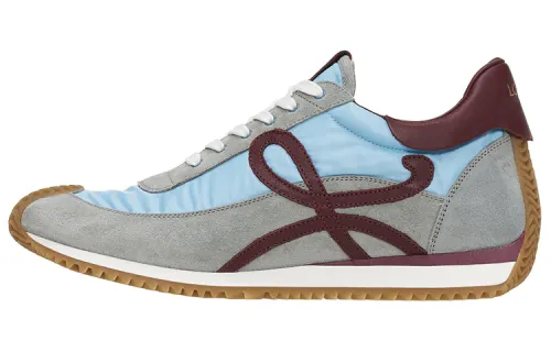 LOEWE Flow Runner Low top Casual Shoes Men's Blue Gray Brown