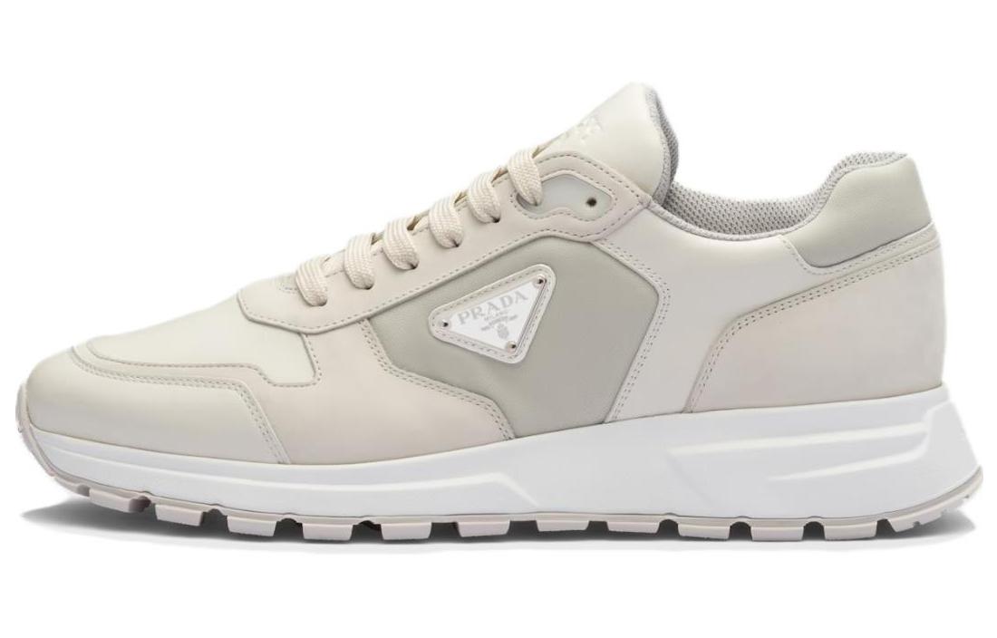 Мужские кроссовки Prada Re-Nylon (белые)