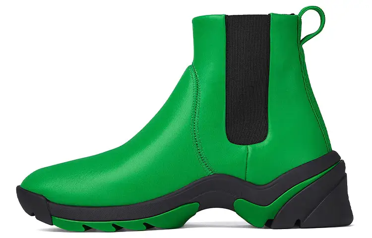 Bottega Veneta Flash High Top Sneaker Grass