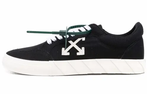 OFF WHITE Vulc Low Black White White