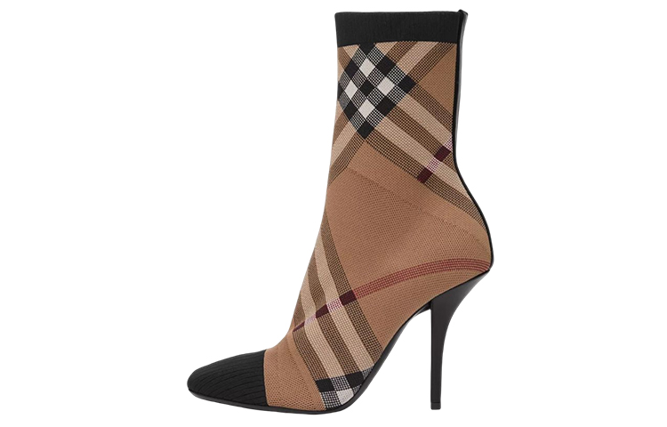 Женские ботинки Burberry Burberry (коричневый)
