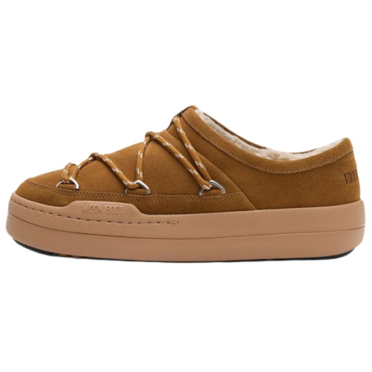 Слипоны Moon Boot Park Slipper (коричневые)