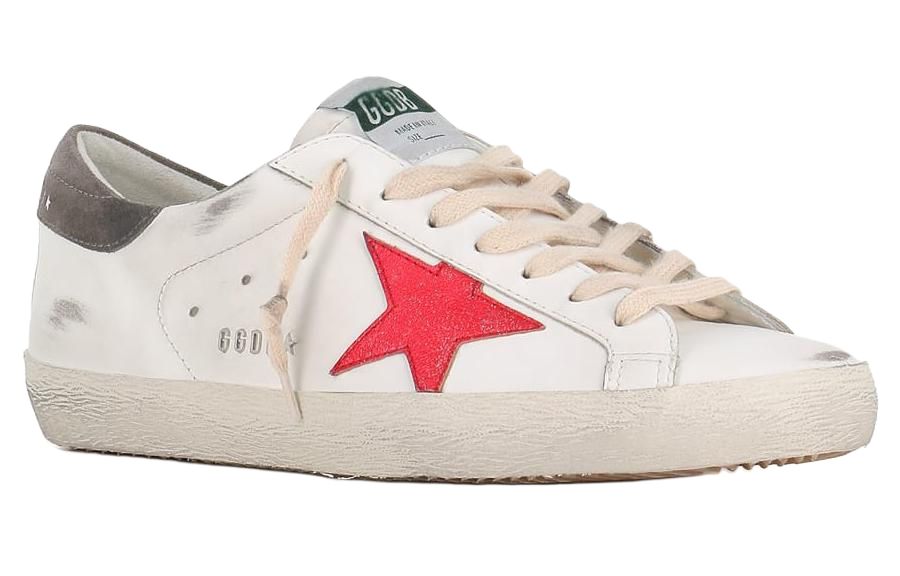 Мужские кеды Golden Goose Super-Star (белые) — фото 3