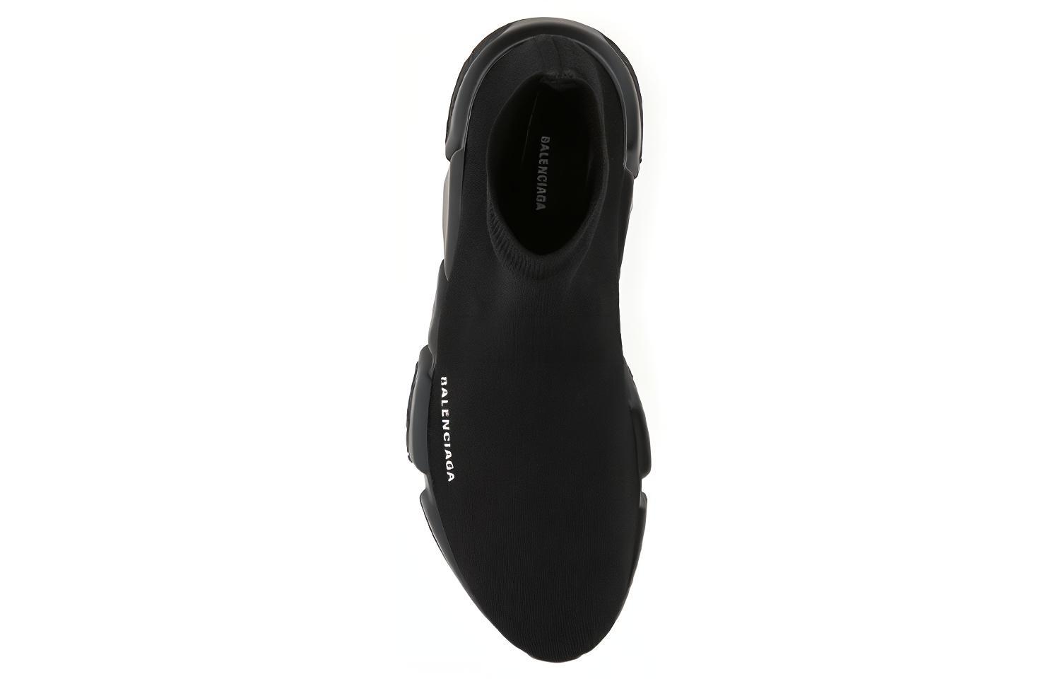 Мужские кроссовки Balenciaga Speed (черные) — фото 4