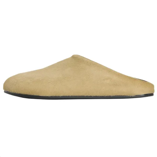 THE ROW Closed Toe Slippers Women's Iron Gray