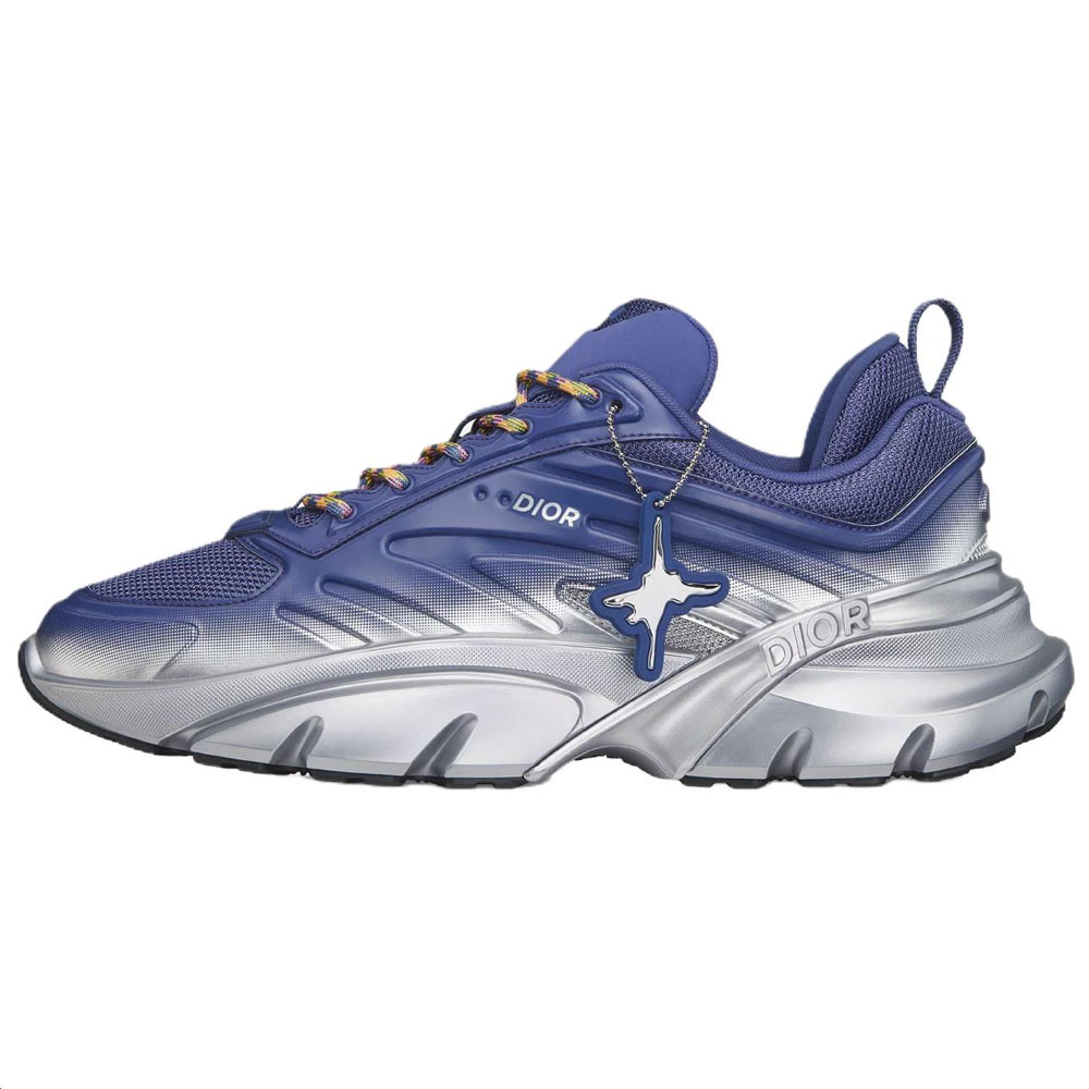 DIOR Lewis Hamilton B44 Blade Low top Chunky Sneakers Men's Gradient Blue Limited Edition Numbered Edition