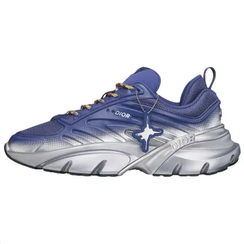 DIOR Lewis Hamilton B44 Blade Low top Chunky Sneakers Men's Gradient Blue Limited Edition Numbered Edition