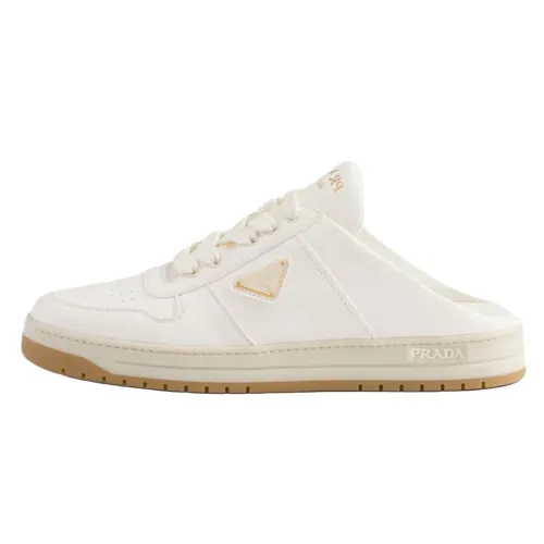PRADA Closed Toe Slippers Women's Ivory