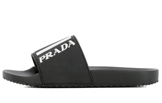 PRADA Slide Slippers Men's Black