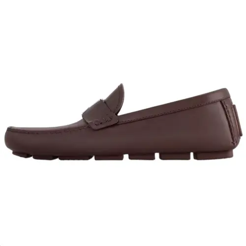LOUIS VUITTON LV Monza Calfskin Casual Shoes Men's Brown