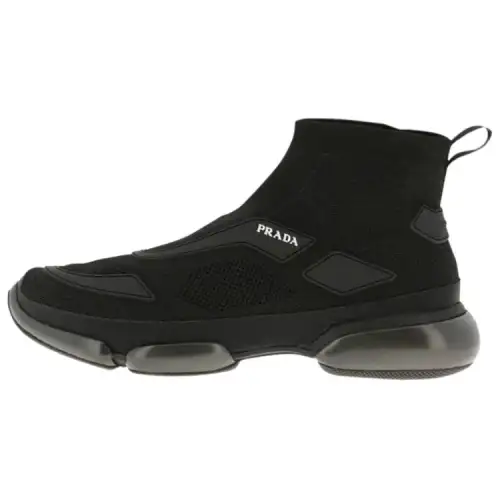 PRADA Cloudbust High top Casual Shoes Men's Black