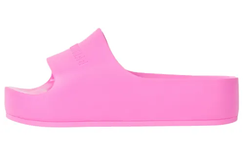 Balenciaga Chunky Slide Fluo Pink Women's