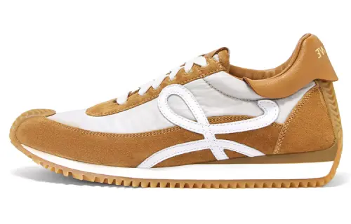 LOEWE Flow Runner Cushioning Low top Casual Shoes Women's Tan