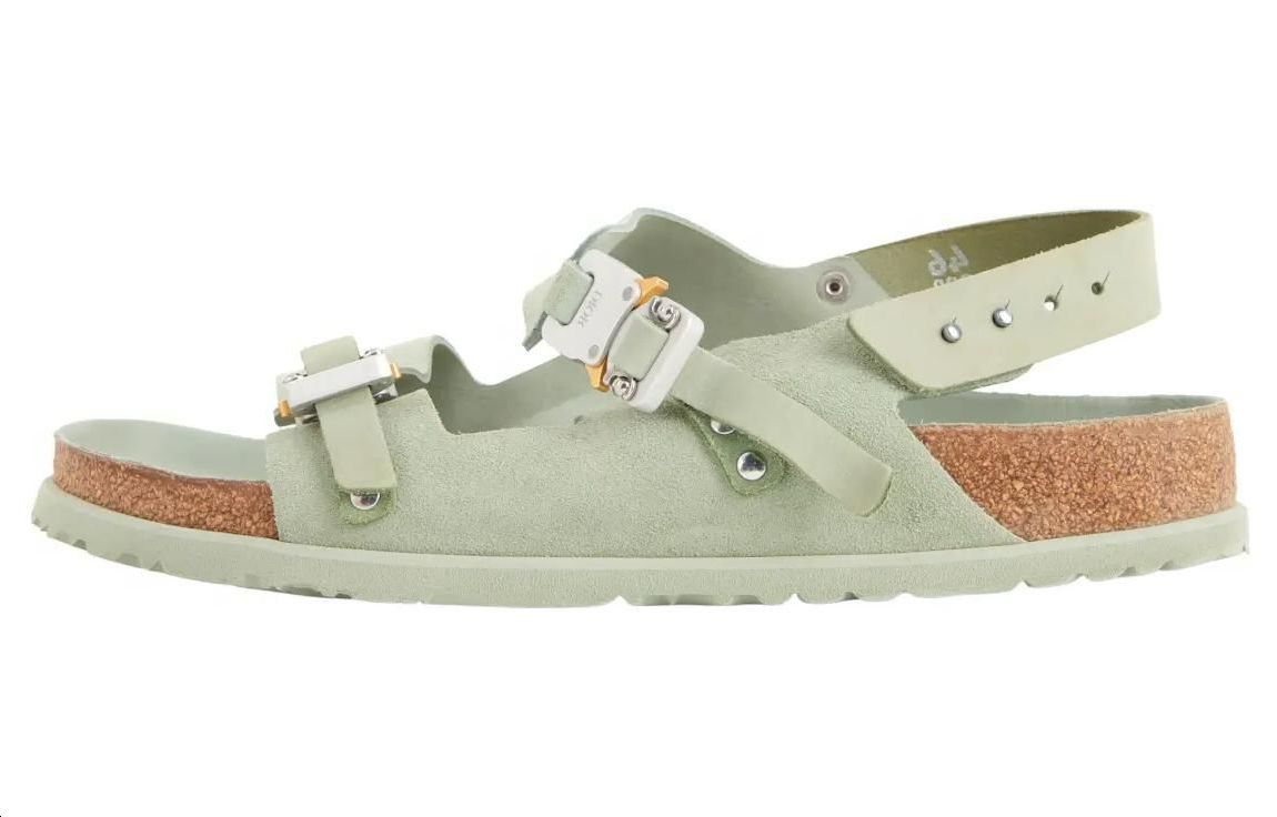 Мужская обувь Birkenstock Birkenstock x DIOR (серо-зеленая)