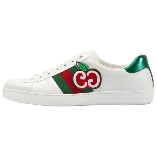 Gucci Ace Low 'GG Apple Patch - White'