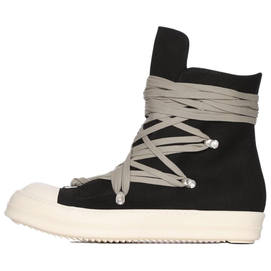 Женские кеды Rick Owens DRKSHDW (черные)