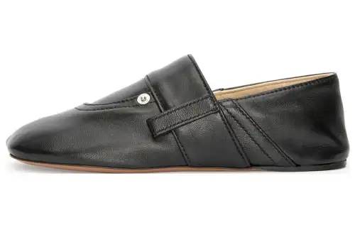 LOEWE Toy Sheepskin Casual Shoes Women's Black