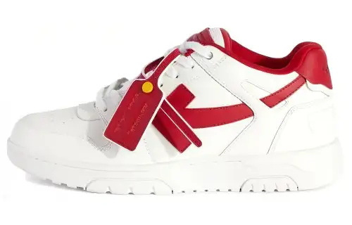 OFF WHITE Out Of Office Ooo Low Tops 2024 Chinese New Year Red White