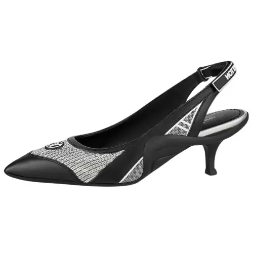 LOUIS VUITTON Archlight Slim Heel High Heels Women's Gray