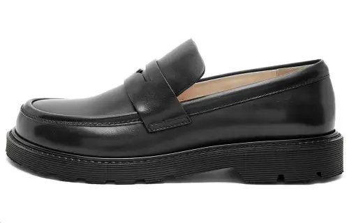 LOEWE Loafers 3cm Women's Black