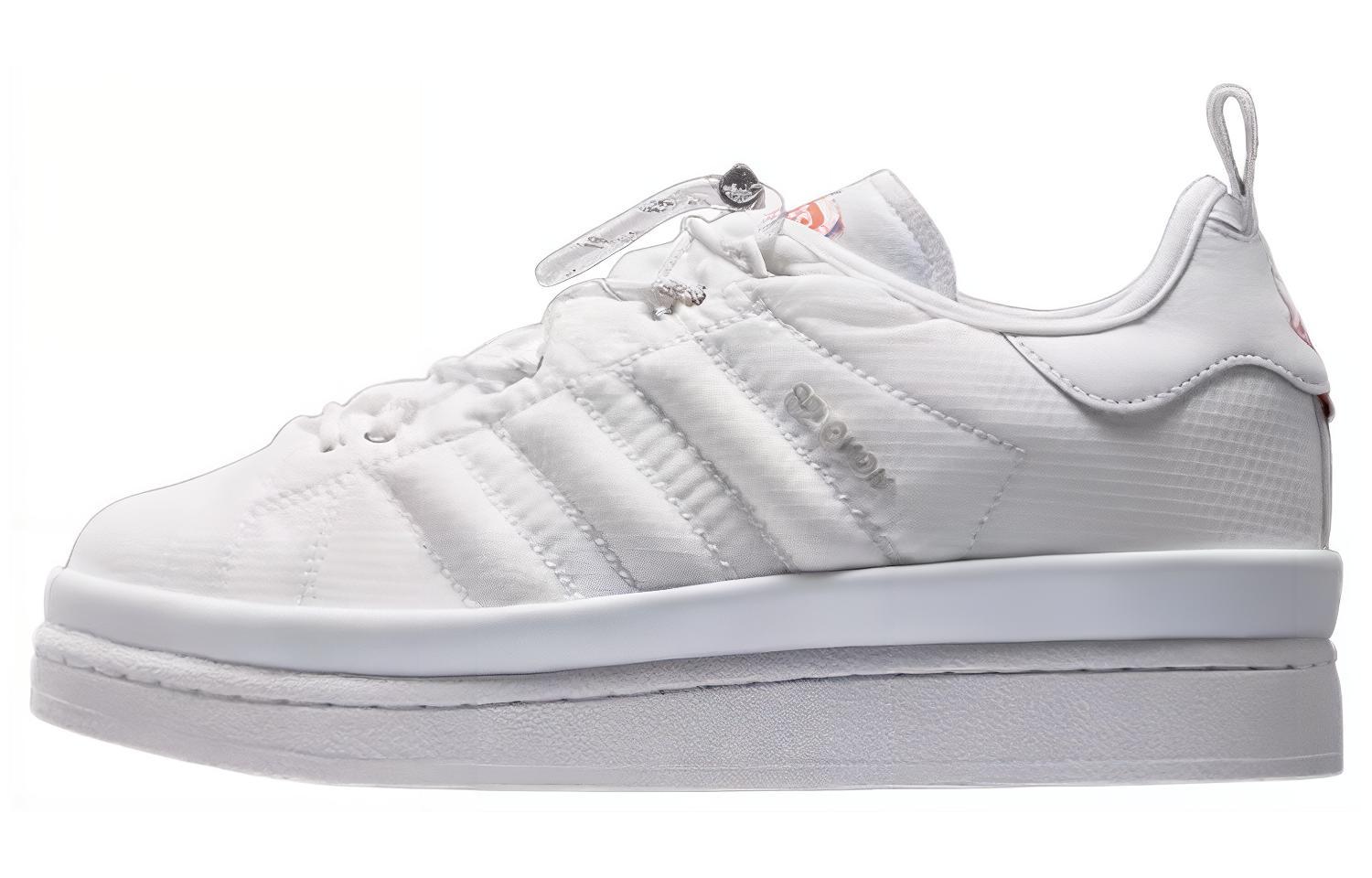 Кеды Moncler x adidas originals Campus (белые)
