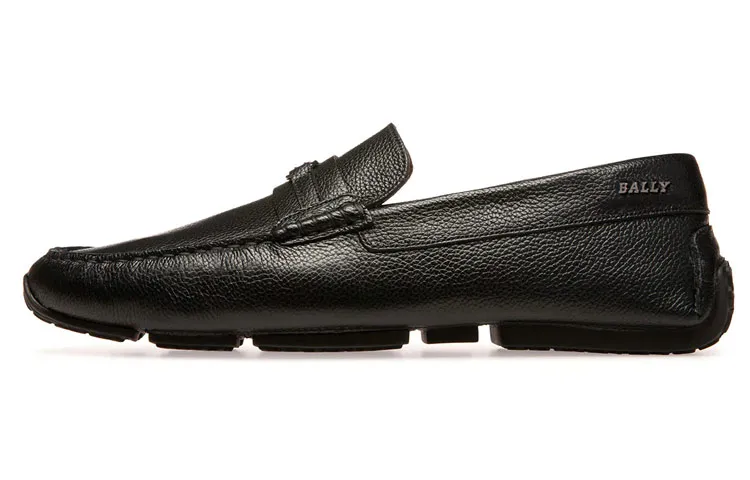 BALLY Logo-plaque Detail Loafers
