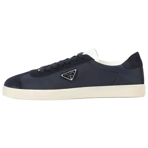 PRADA Low top Skateboard Shoes Men's Dark Blue