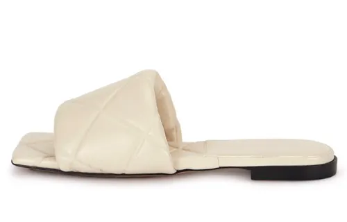 Bottega Veneta Lido Sandal White Women's