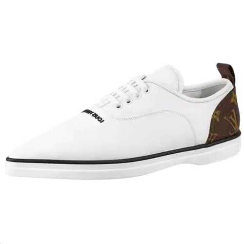 LOUIS VUITTON Matchpoint Casual Shoes Women's White