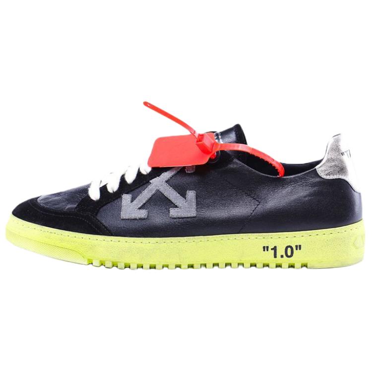OFF WHITE 2.0 Low Black Yellow FW19