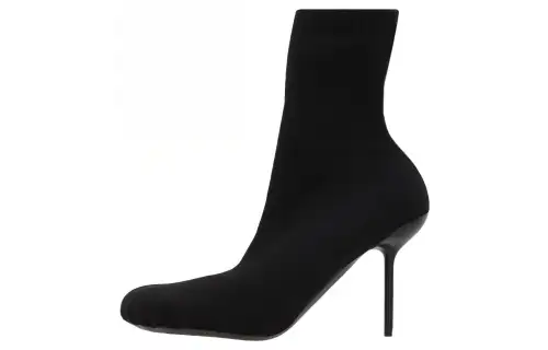 Balenciaga Anatomic Stretch Knit Ankle Boots Women's