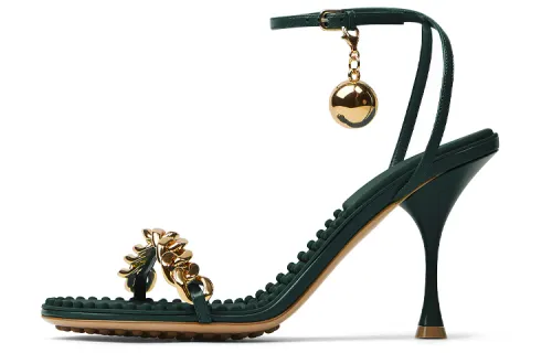 Bottega Veneta Dot Fashion One Strap Sandals Women's