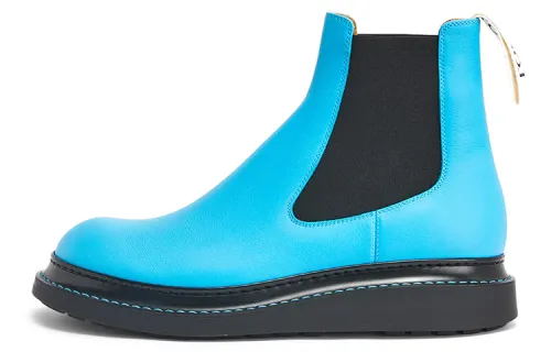 LOEWE Chelsea Boots Men's Blue Black