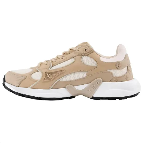 LOUIS VUITTON Olympia Low top Casual Shoes Women's Light Umber