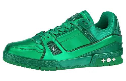 LOUIS VUITTON Lv Trainer Sneakers 'Green'
