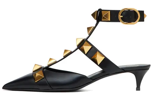 Valentino Garavani Roman Stud Pointed Toe Pumps