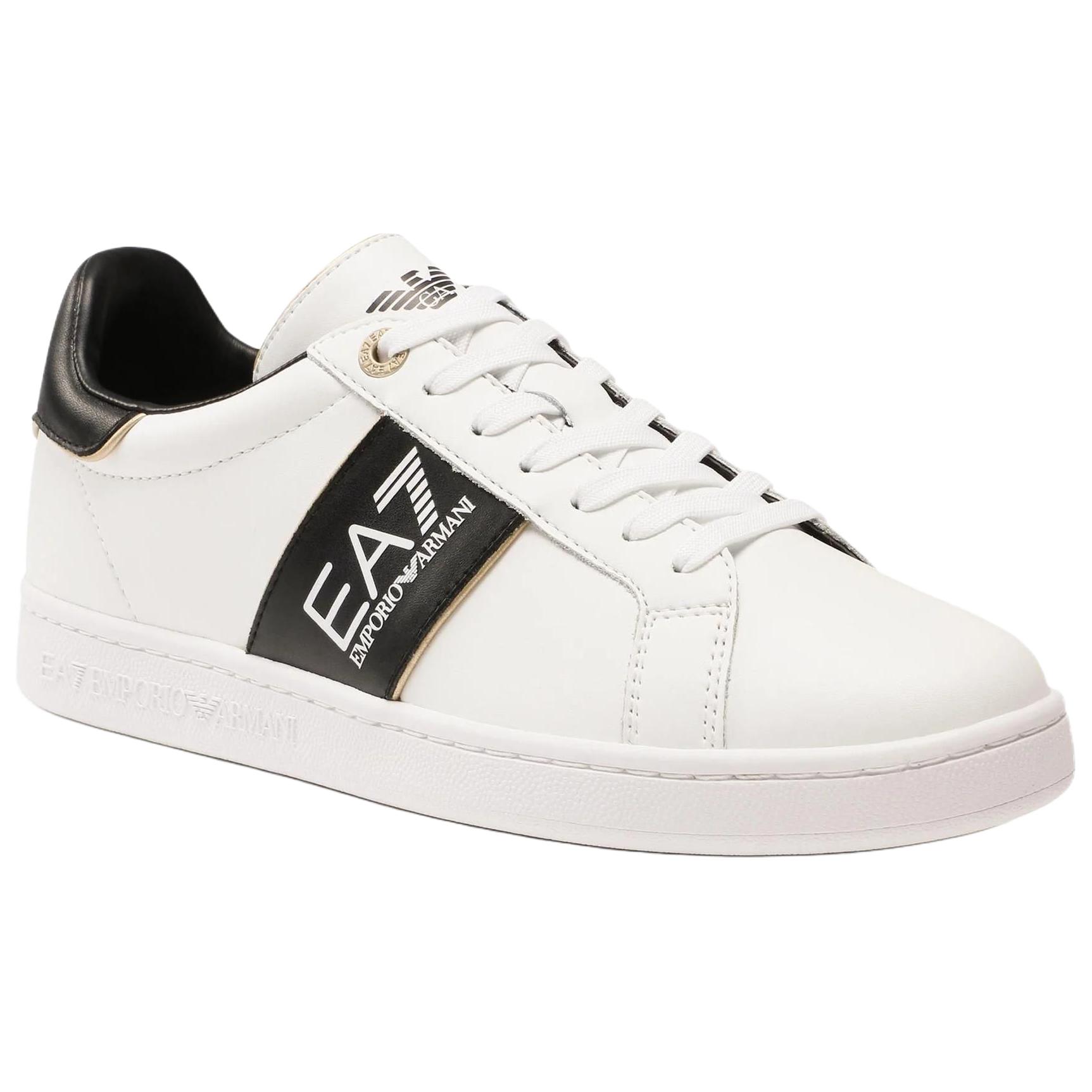 Ea7 EMPORIO ARMANI Logo Printed Lace Up Sneakers