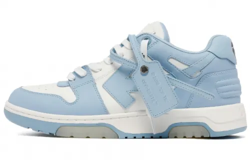 OFF WHITE Out Of Office Low Shoes Blue/White