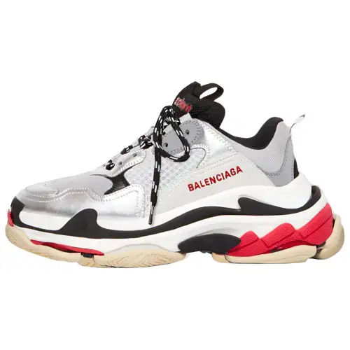 Balenciaga Triple S Silver Black 2019