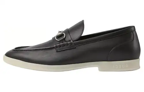 GUCCI Horsebit Loafers Men's Black