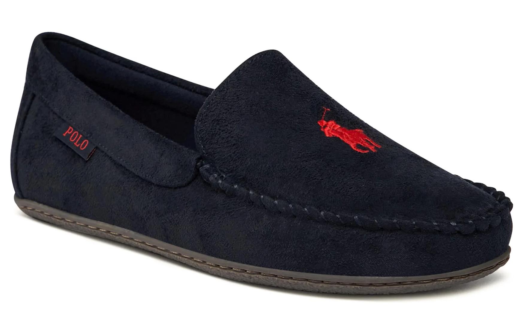 Polo Ralph Lauren Logo Embroidered Flat Shoes
