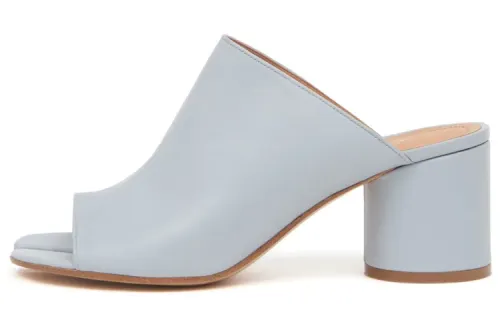 Maison Margiela Peep Toe Slip On Mules Women's