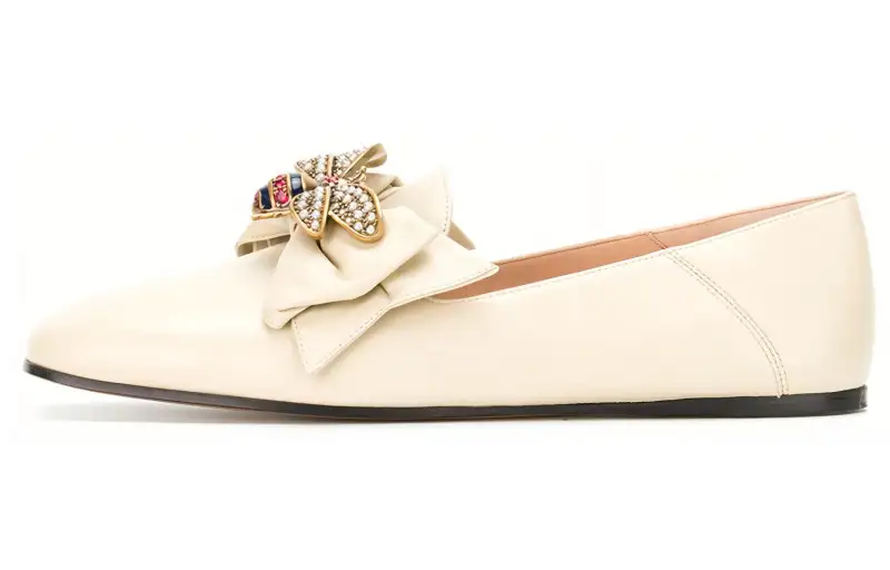 GUCCI Leather Casual Shoes Women's