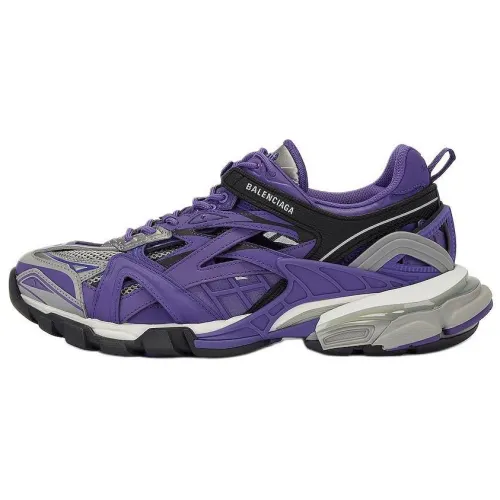 Balenciaga Track 2.0 Low top Chunky Sneakers Men's Purple