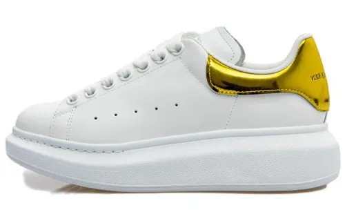 Alexander McQueen Metallic Detailed Low Top Sneakers Women's